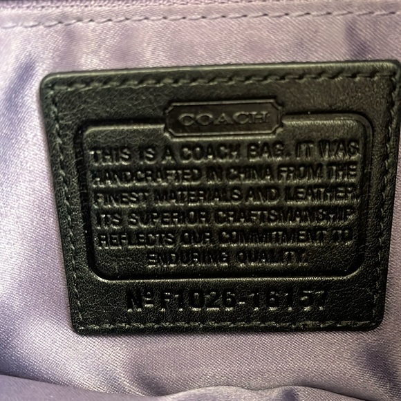 Coach triple compartment shoulder bag - Picture 5 of 5